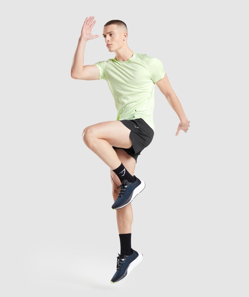 Gymshark Speed Evolve T-skjorte Agurkgrønn