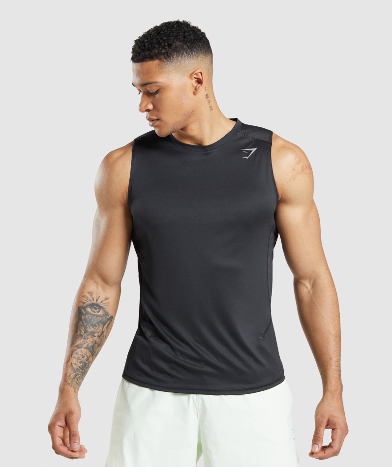 Gymshark Speed Evolve Tank Svart