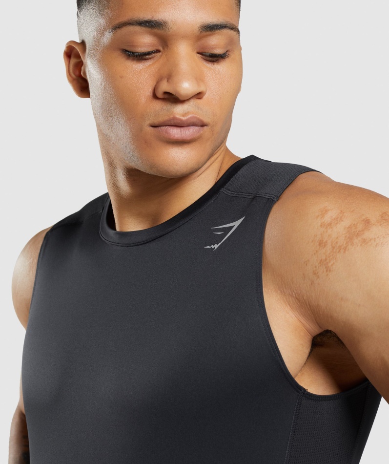 Gymshark Speed Evolve Tank Svart