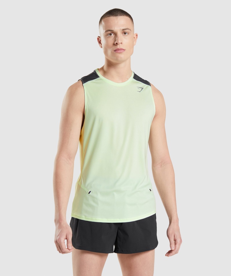 Gymshark Speed Evolve Tank Agurkgrønn