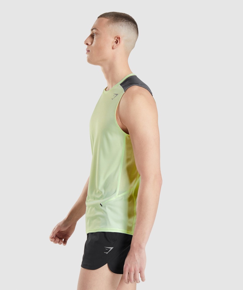 Gymshark Speed Evolve Tank Agurkgrønn