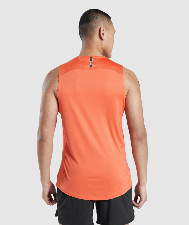 Gymshark Speed Evolve Tank Papaya Orange