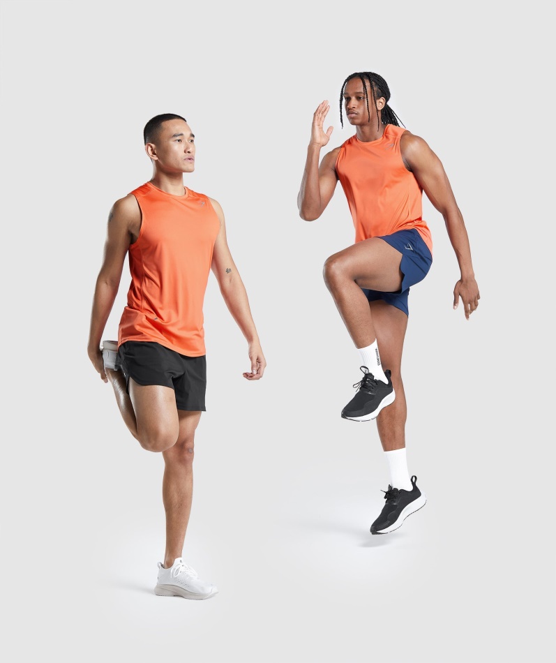 Gymshark Speed Evolve Tank Papaya Orange