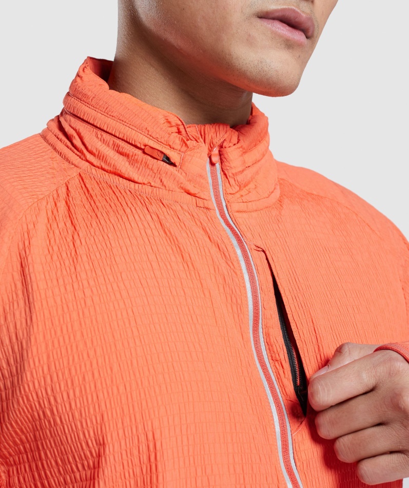 Gymshark Speed Evolve Windbreaker Papaya Orange