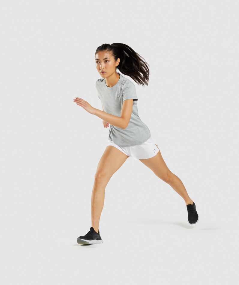 Gymshark Speed Shorts Hvit