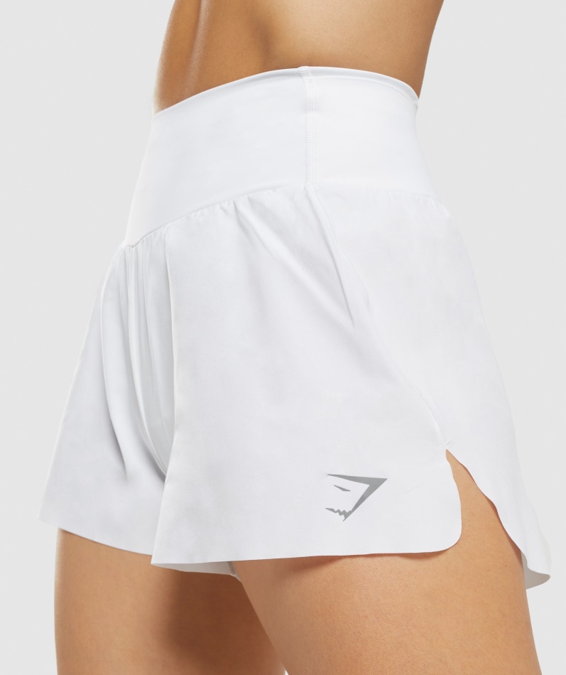 Gymshark Speed Shorts Hvit