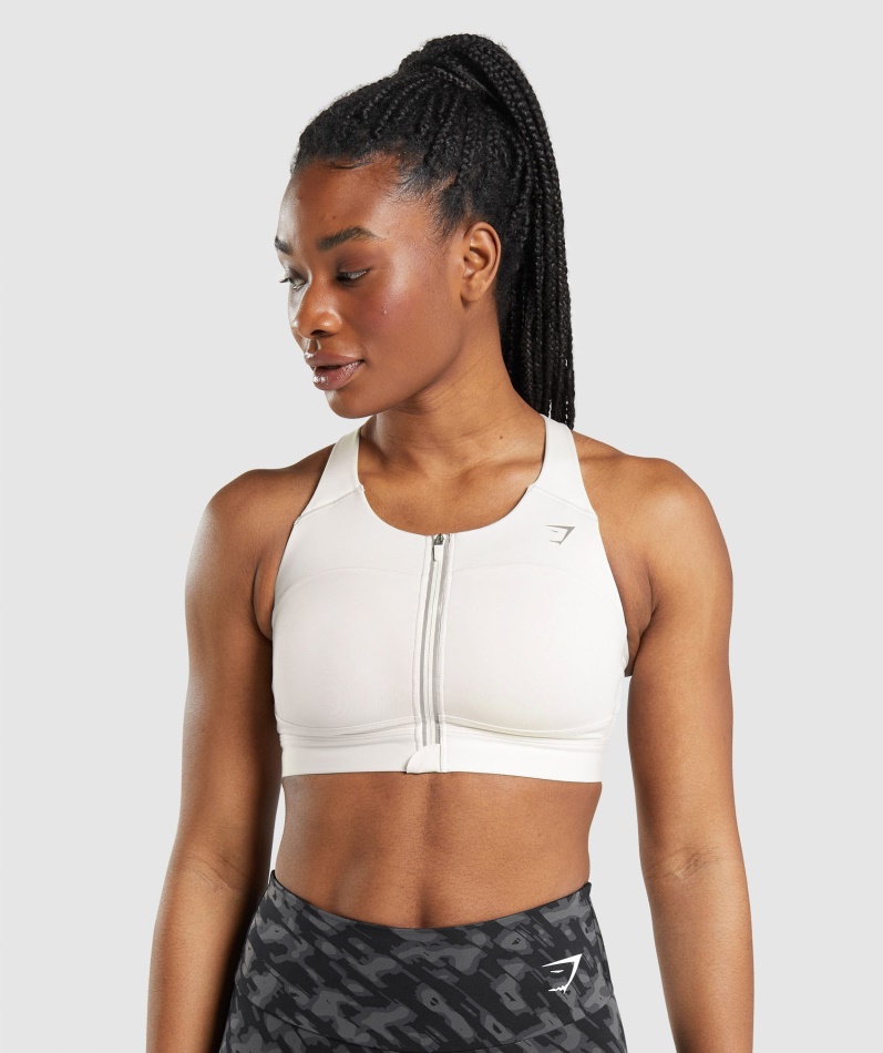 Gymshark Speed Sports Bh Kokos Hvit