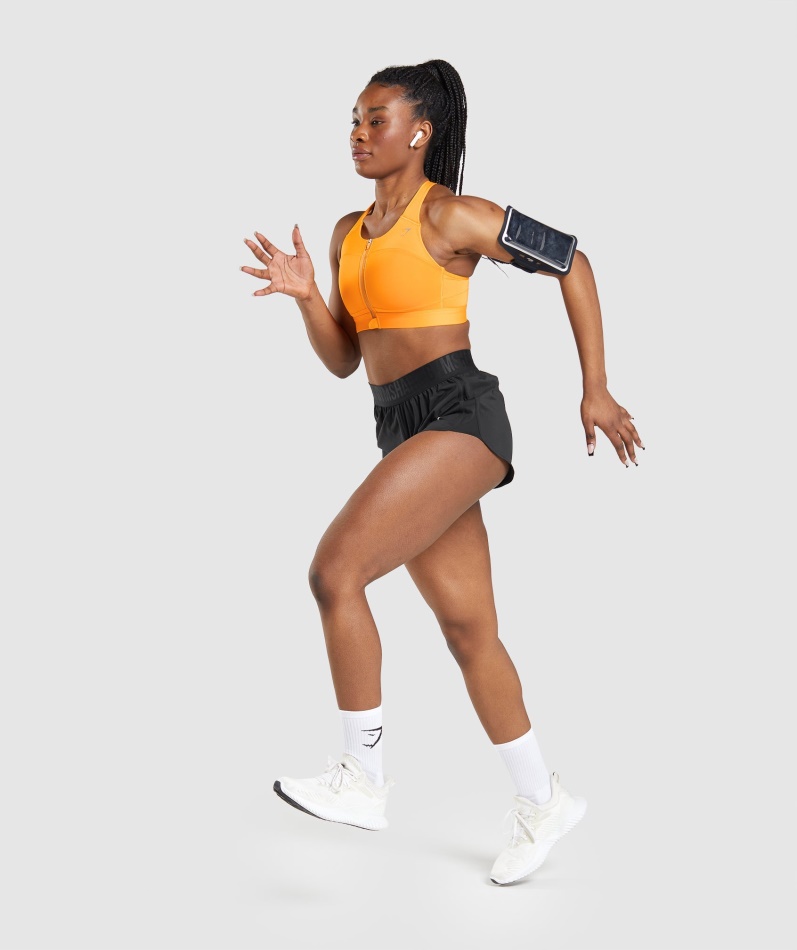 Gymshark Speed Sports-bh Horisont Oransje