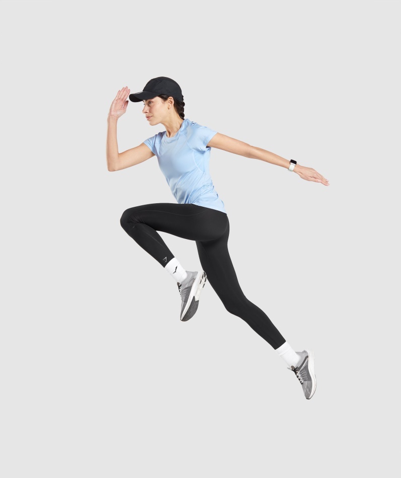 Gymshark Speed T-skjorte Månesteinsblå