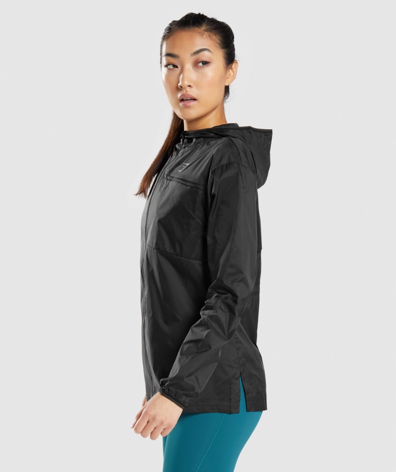 Gymshark Speed Windbreaker Svart