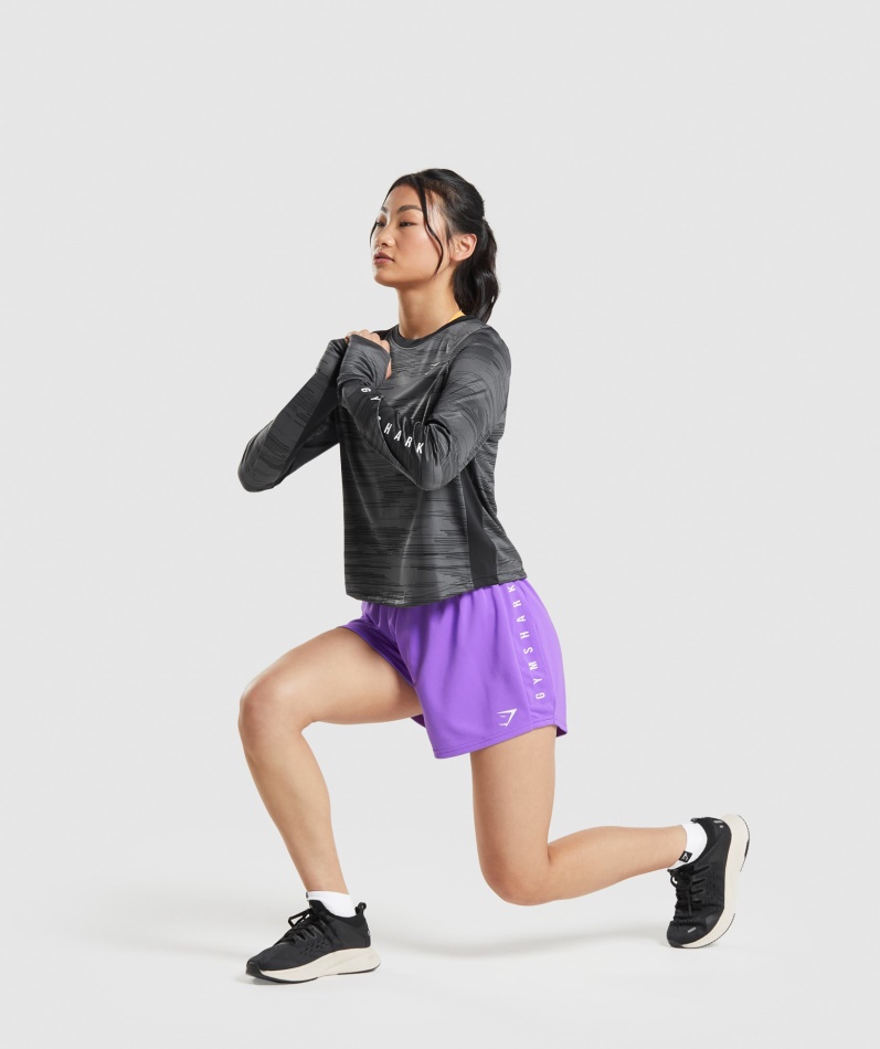 Gymshark Sport Løs Shorts Lys Lilla