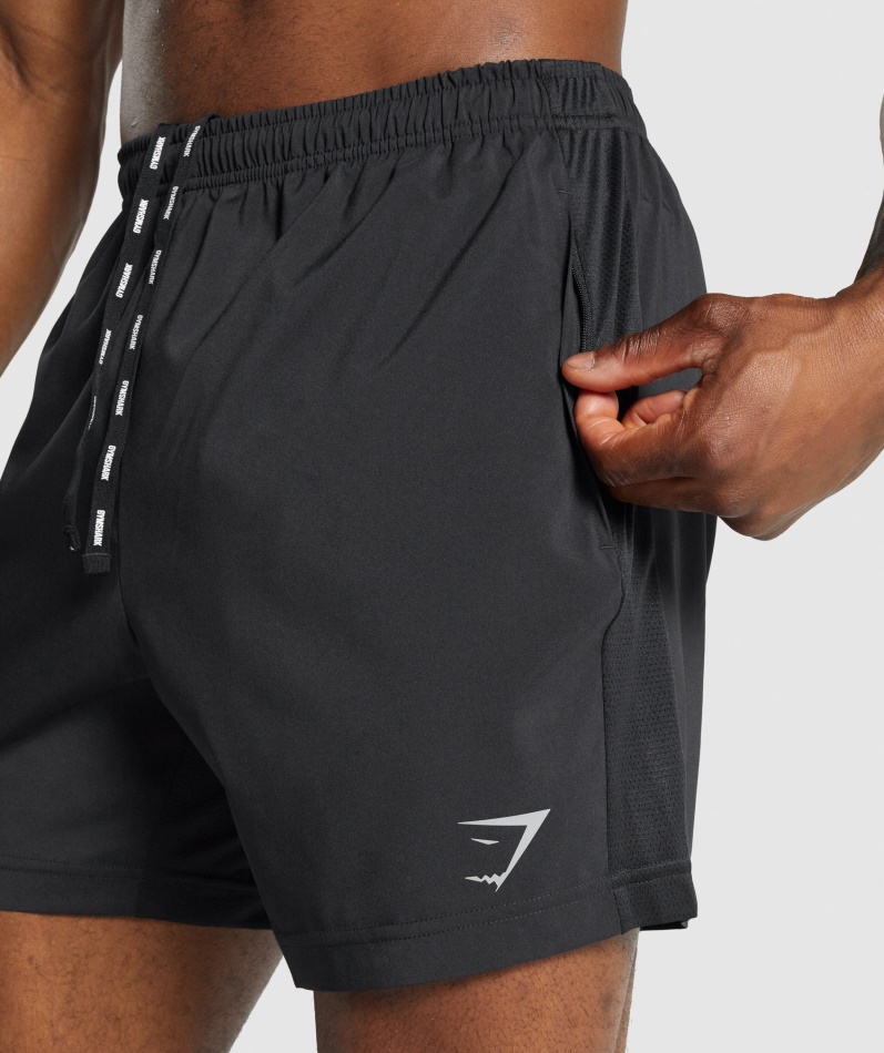 Gymshark Sportsshorts Svart