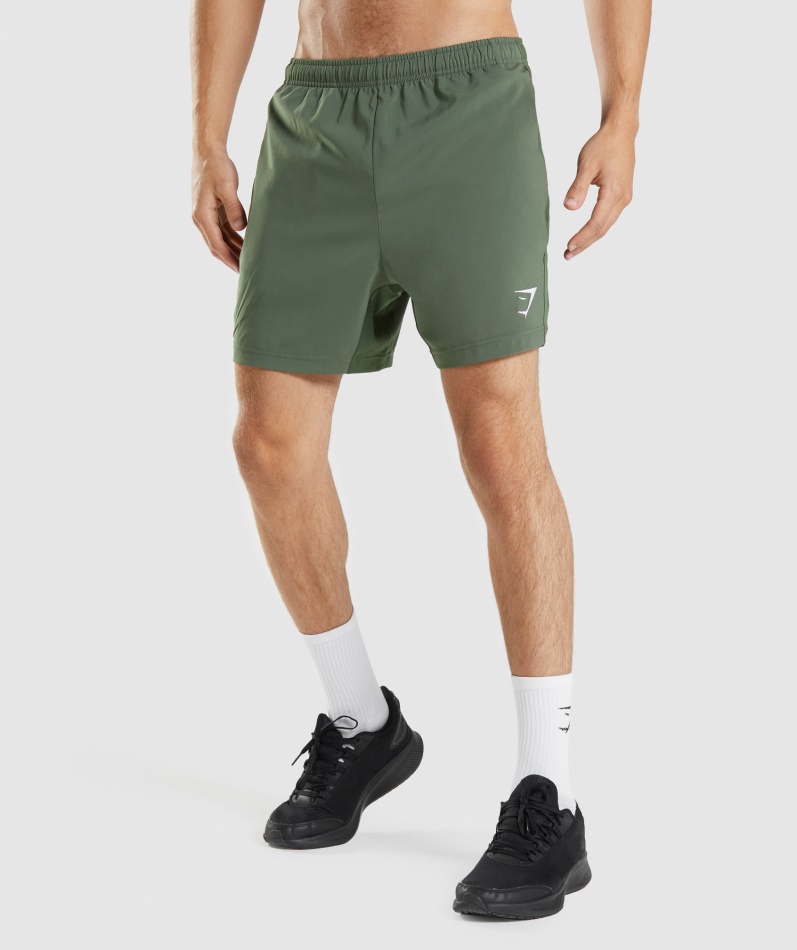 Gymshark Sportsshorts Grønn