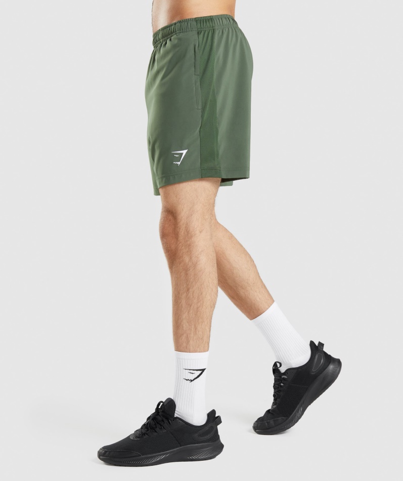 Gymshark Sportsshorts Grønn