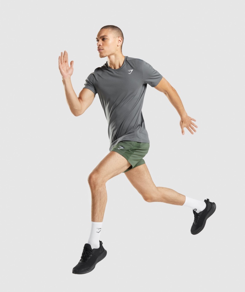 Gymshark Sportsshorts Grønn