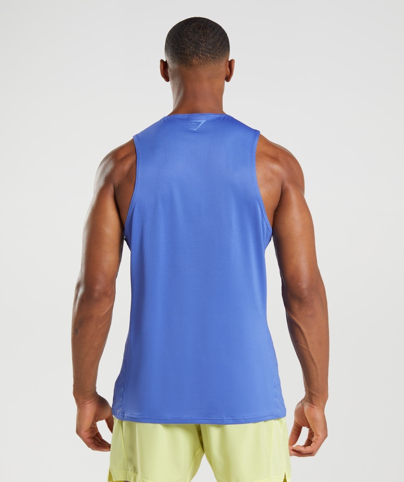 Gymshark Sport Stripe Tankbane Blå