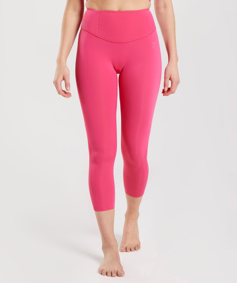 Gymshark Studio 7/8 Leggings Hibiscus Rosa
