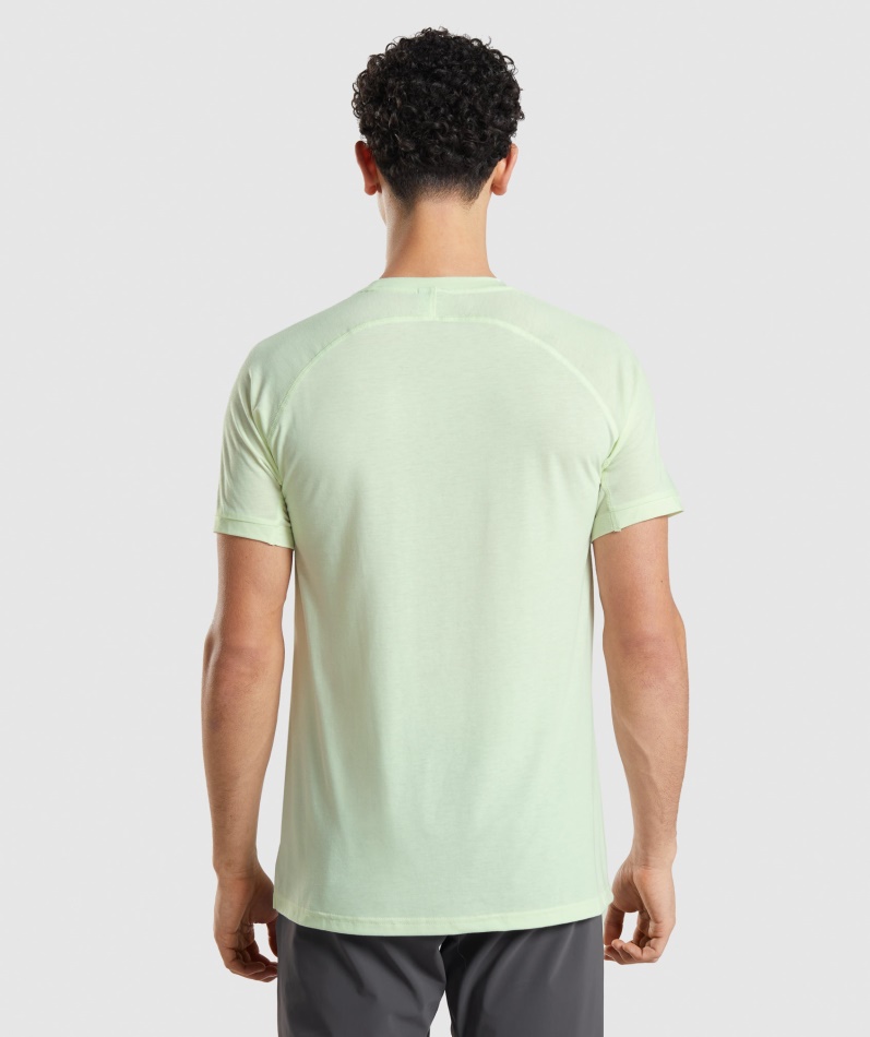Gymshark Studio Amplify T-skjorte Agurkgrønn