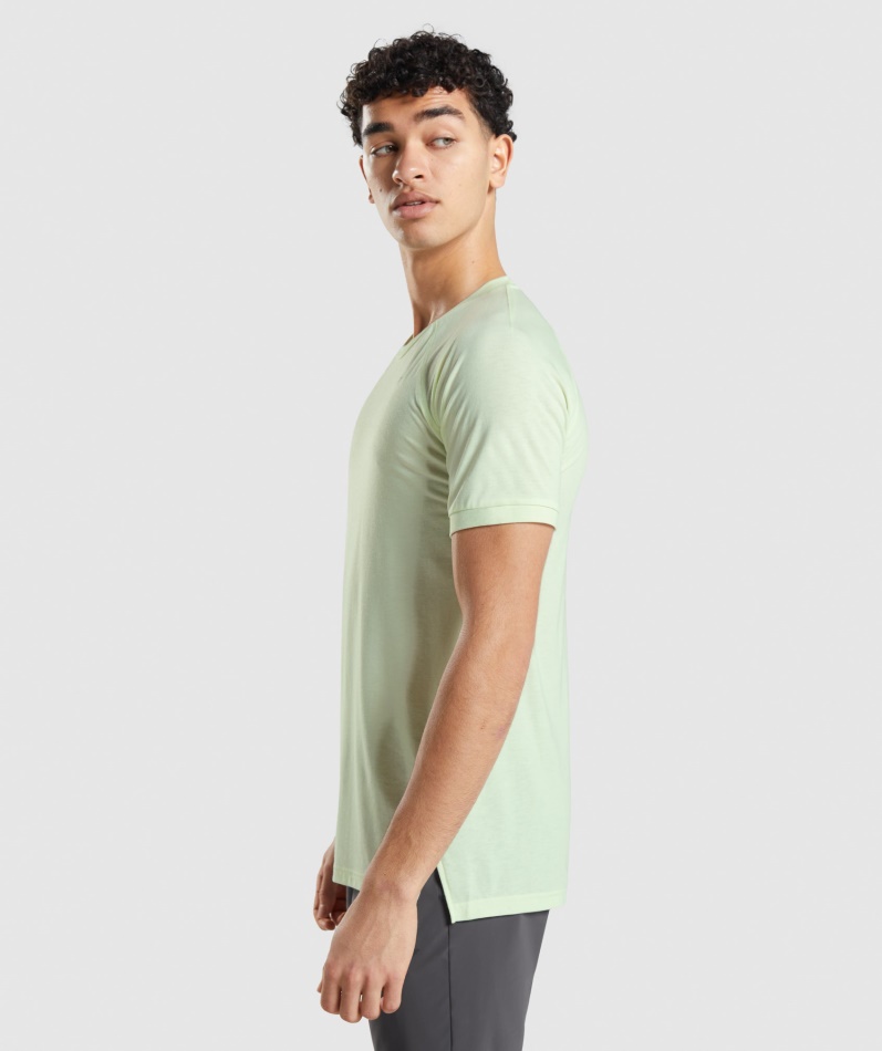 Gymshark Studio Amplify T-skjorte Agurkgrønn