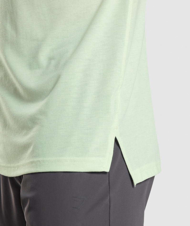 Gymshark Studio Amplify T-skjorte Agurkgrønn