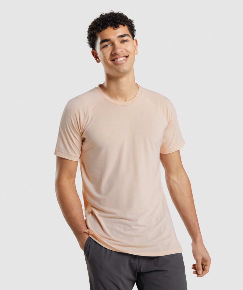 Gymshark Studio Amplify T-skjorte Orkidé Rosa