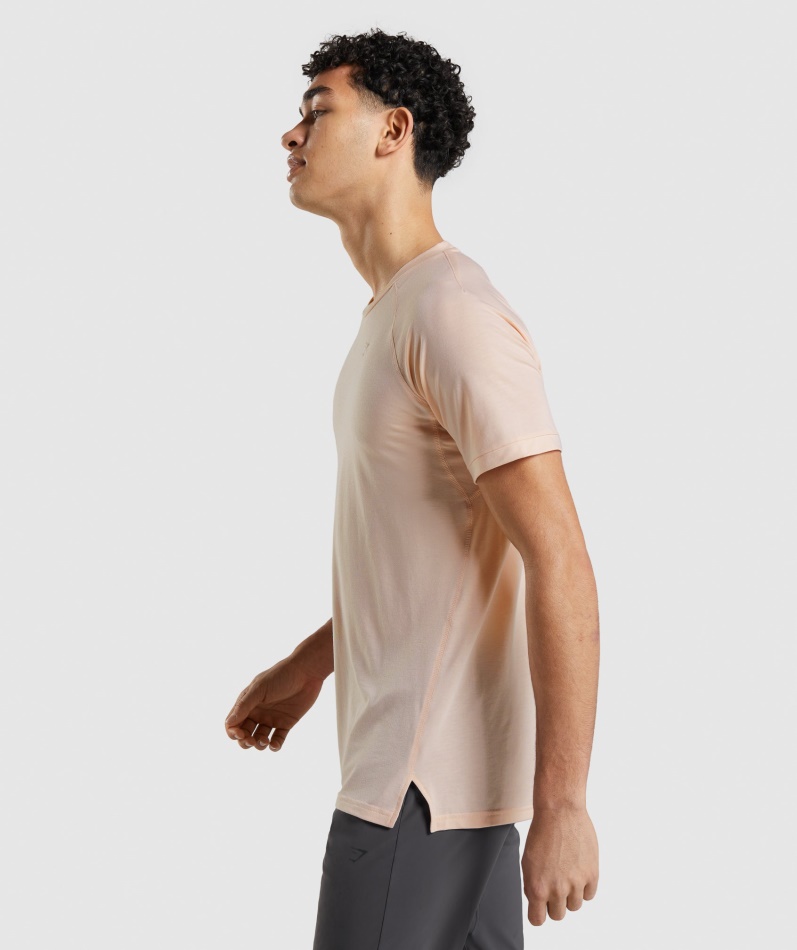 Gymshark Studio Amplify T-skjorte Orkidé Rosa