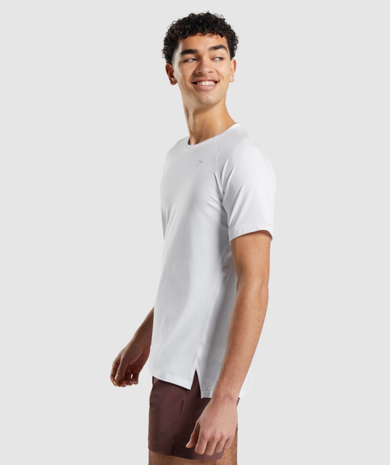 Gymshark Studio Amplify T-skjorte Hvit