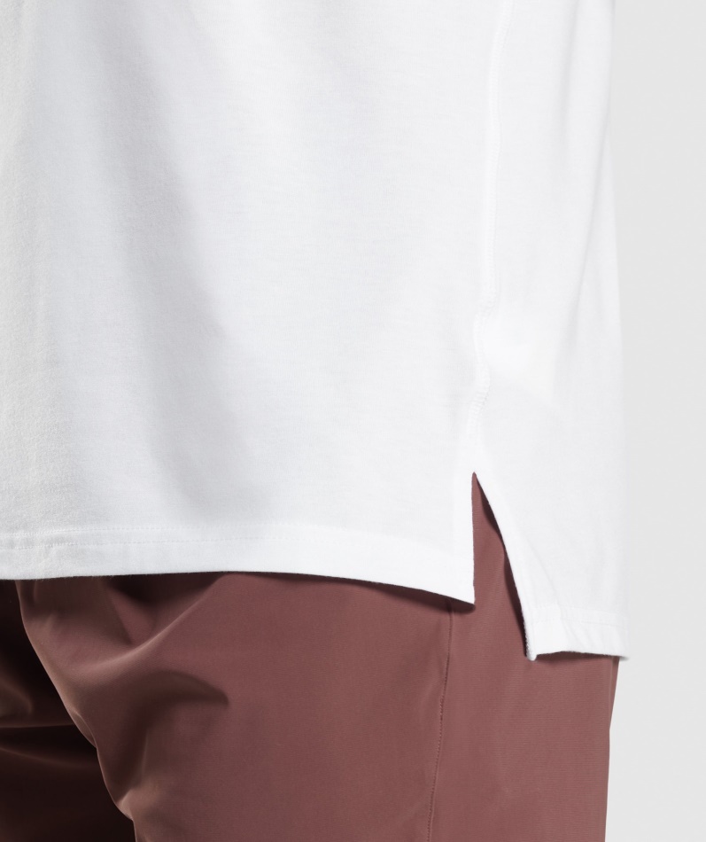 Gymshark Studio Amplify T-skjorte Hvit