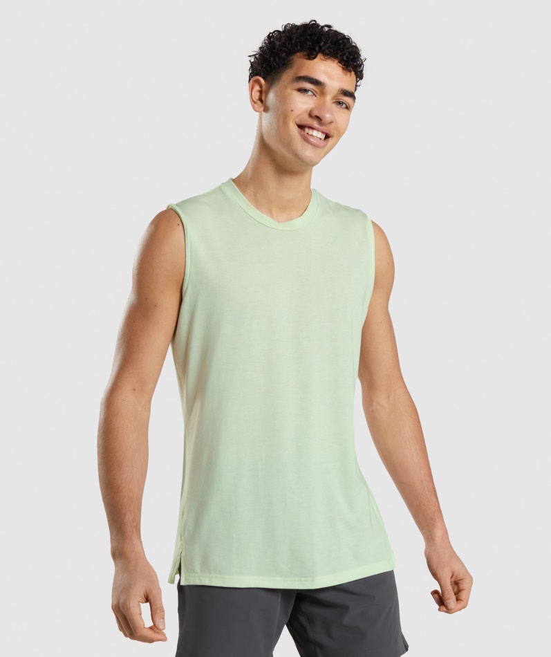 Gymshark Studio Amplify Tank Agurk Grønn