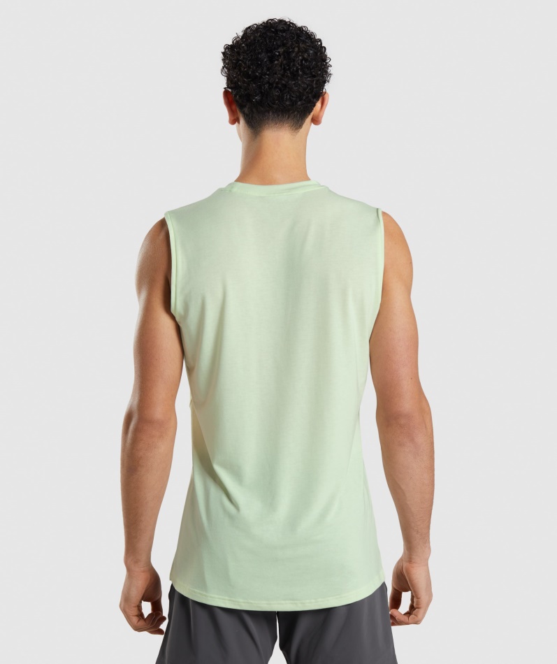 Gymshark Studio Amplify Tank Agurk Grønn
