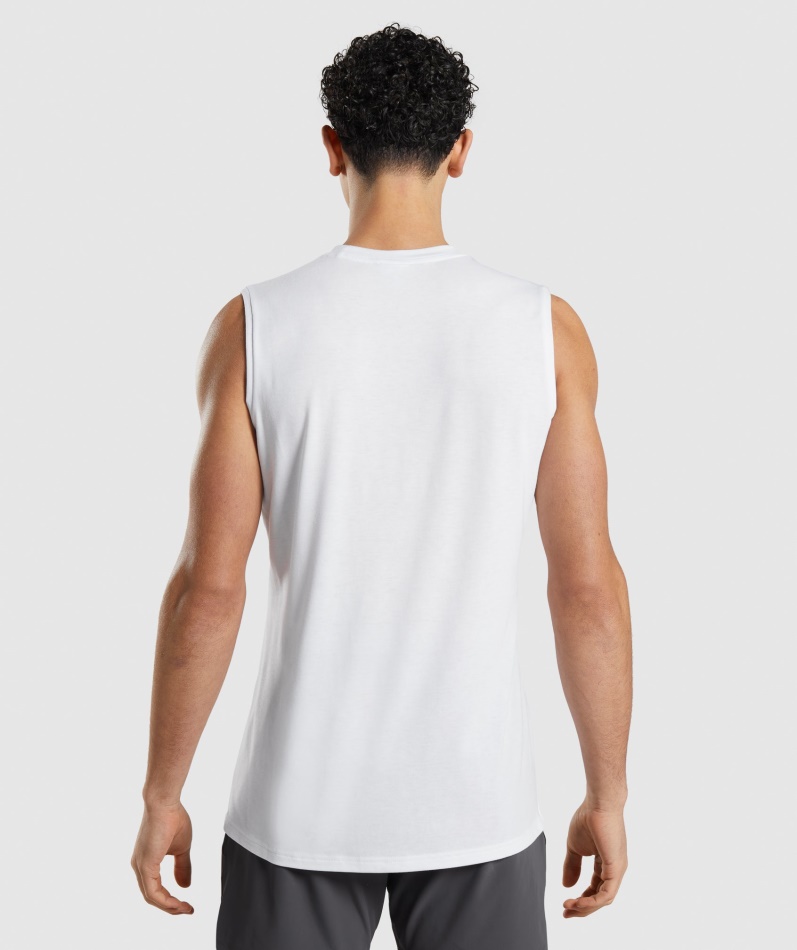 Gymshark Studio Amplify Tank Hvit