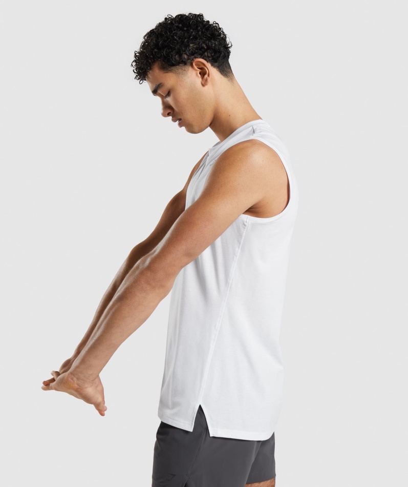 Gymshark Studio Amplify Tank Hvit