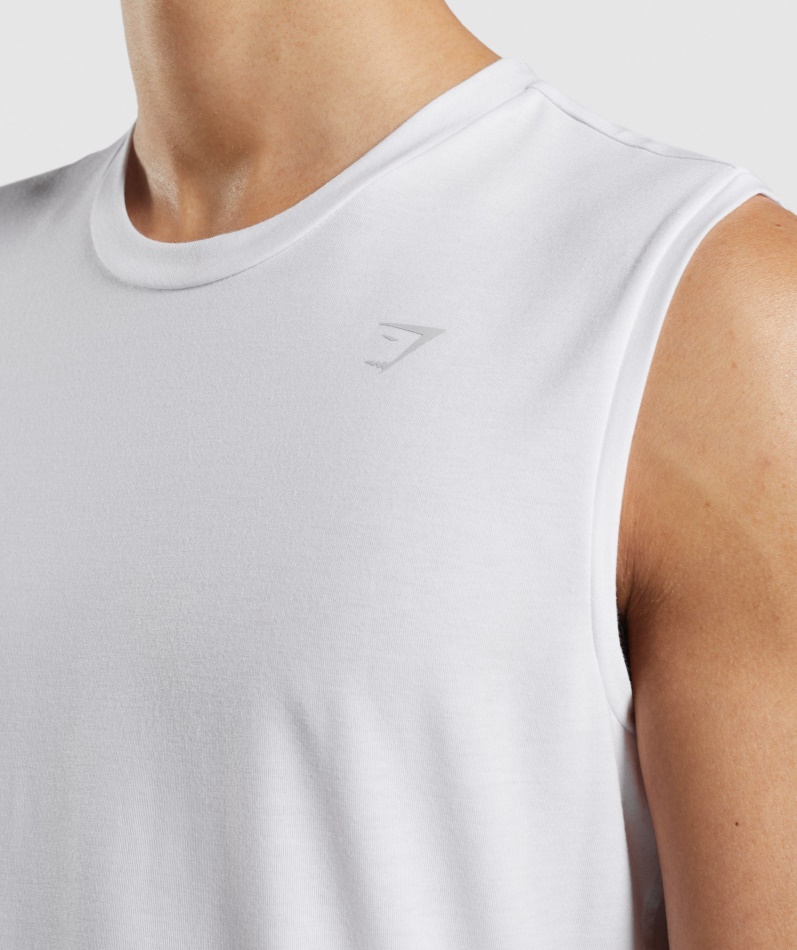 Gymshark Studio Amplify Tank Hvit