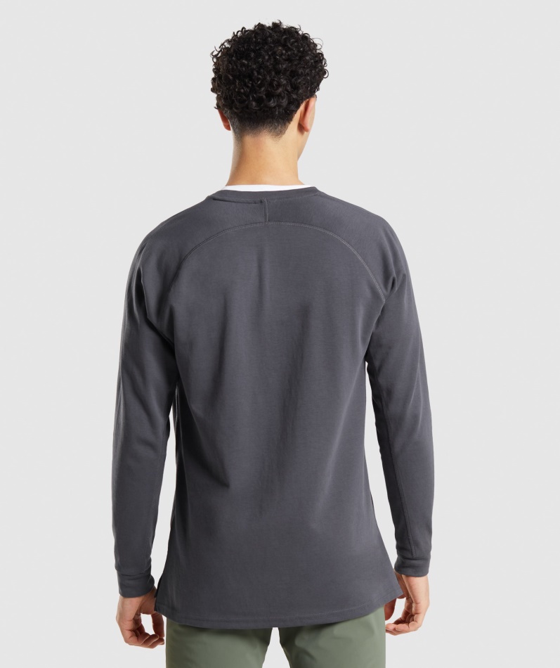 Gymshark Studio Crew Onyx Grey