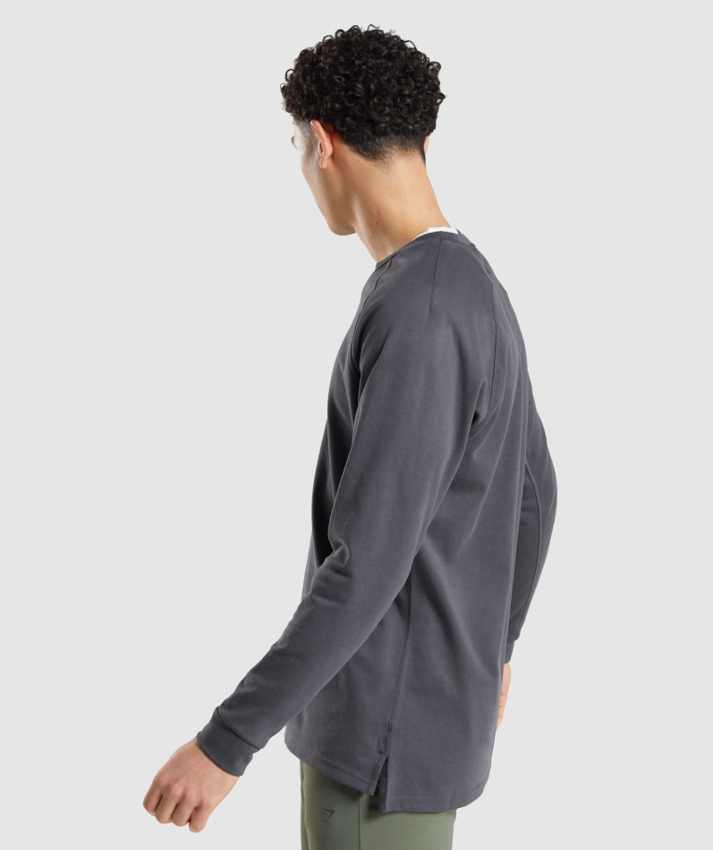 Gymshark Studio Crew Onyx Grey