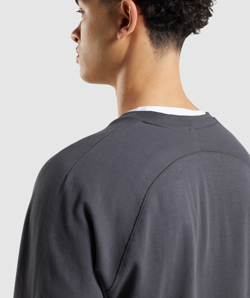 Gymshark Studio Crew Onyx Grey