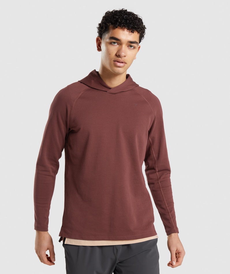 Gymshark Studio Hettegenser Kirsebærbrun