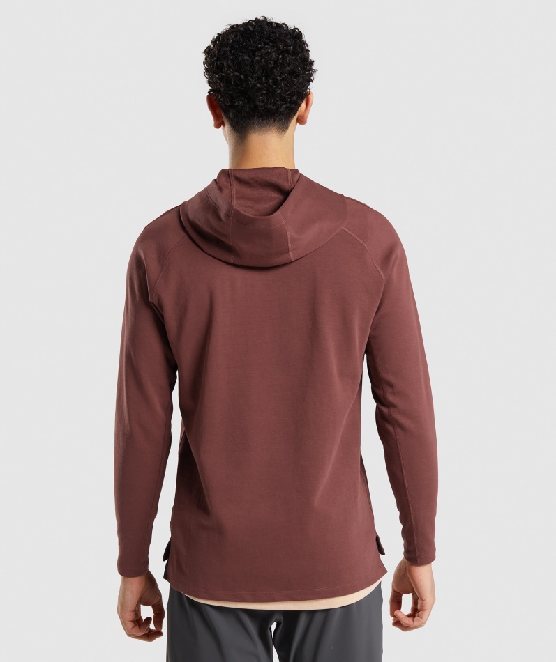 Gymshark Studio Hettegenser Kirsebærbrun