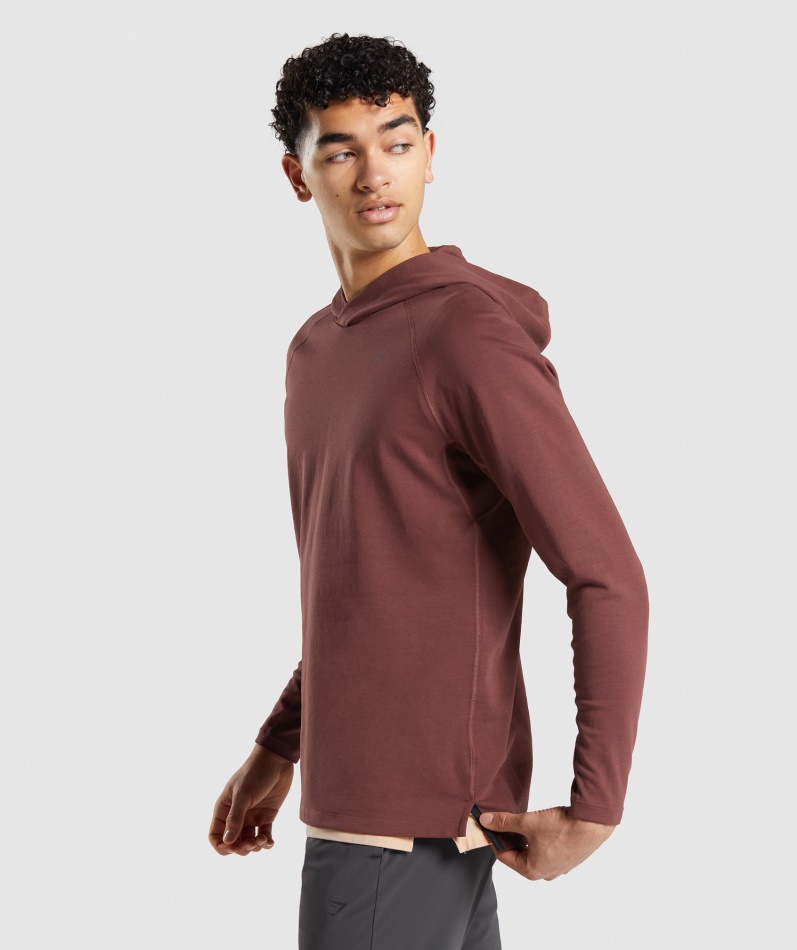Gymshark Studio Hettegenser Kirsebærbrun