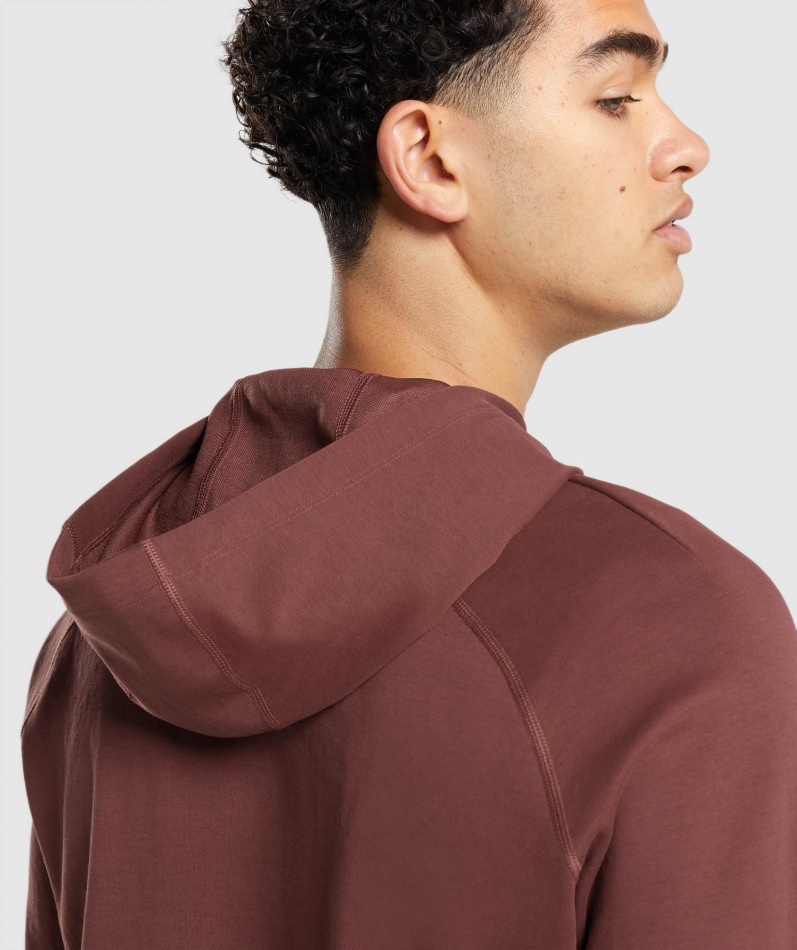 Gymshark Studio Hettegenser Kirsebærbrun