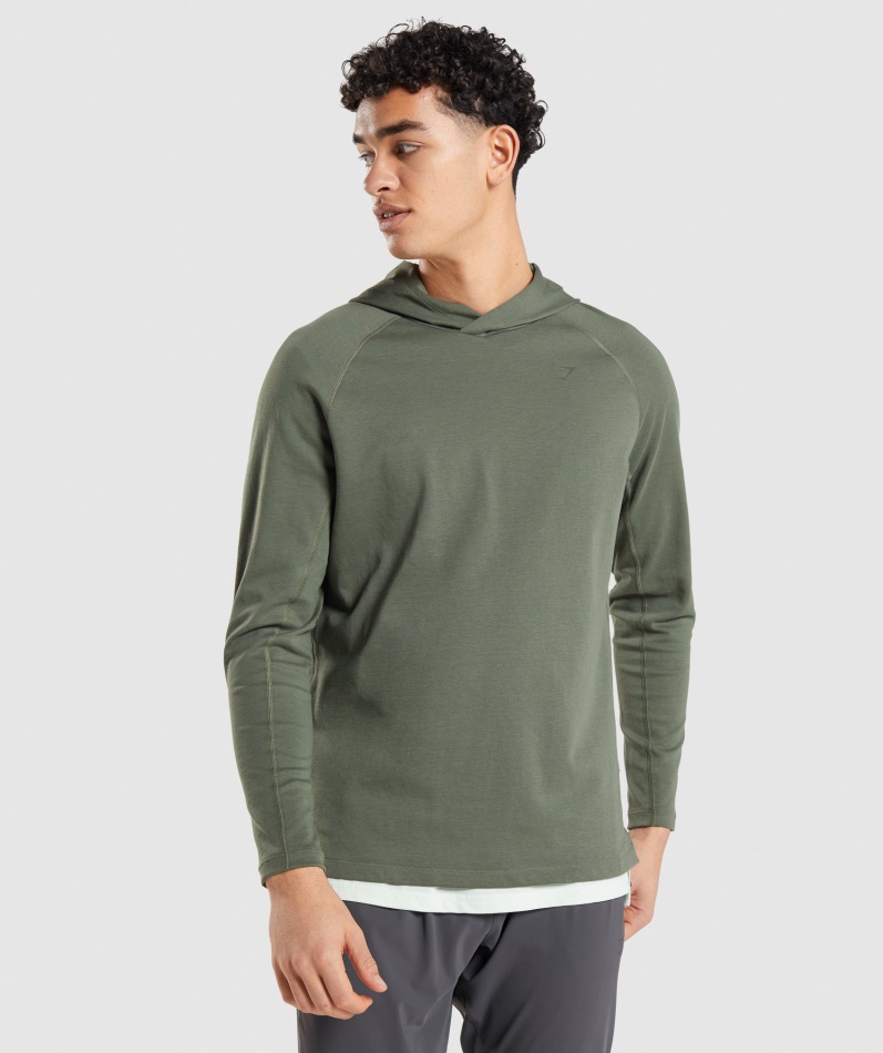 Gymshark Studio Hettegenser Kjerne Oliven