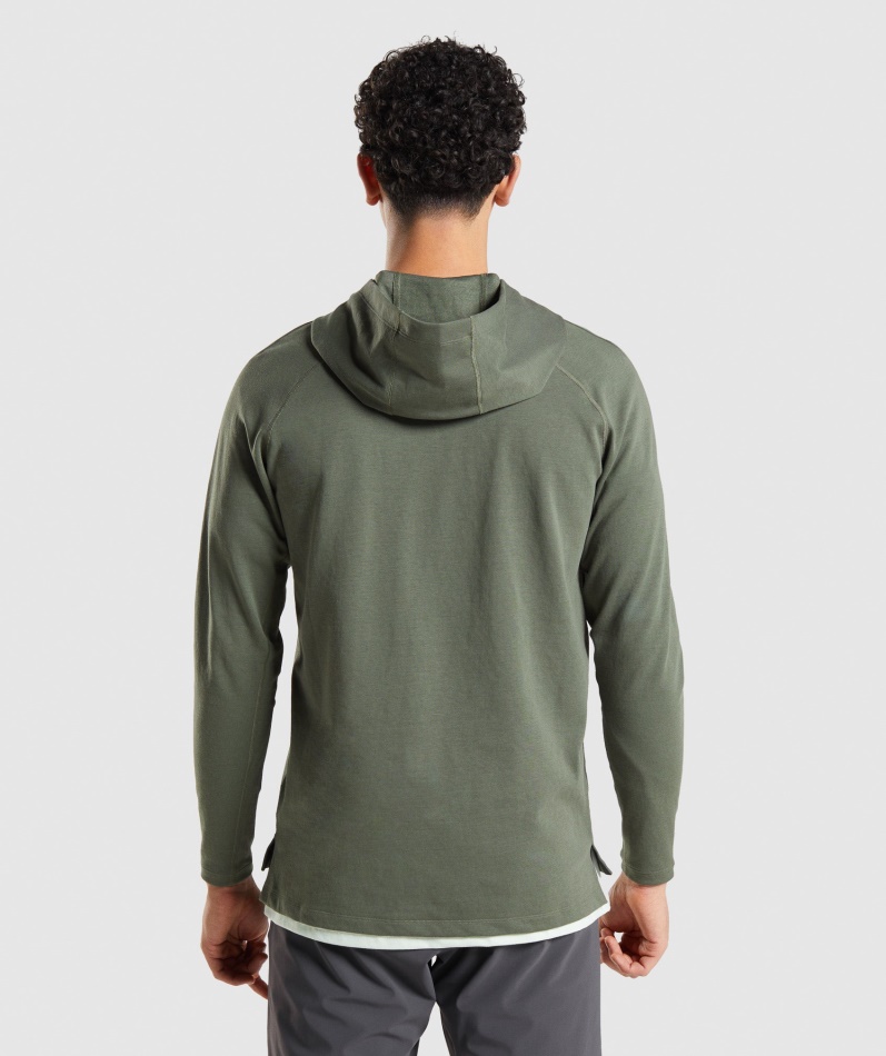 Gymshark Studio Hettegenser Kjerne Oliven