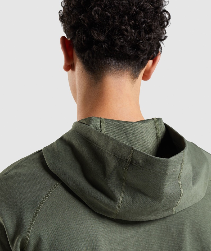 Gymshark Studio Hettegenser Kjerne Oliven