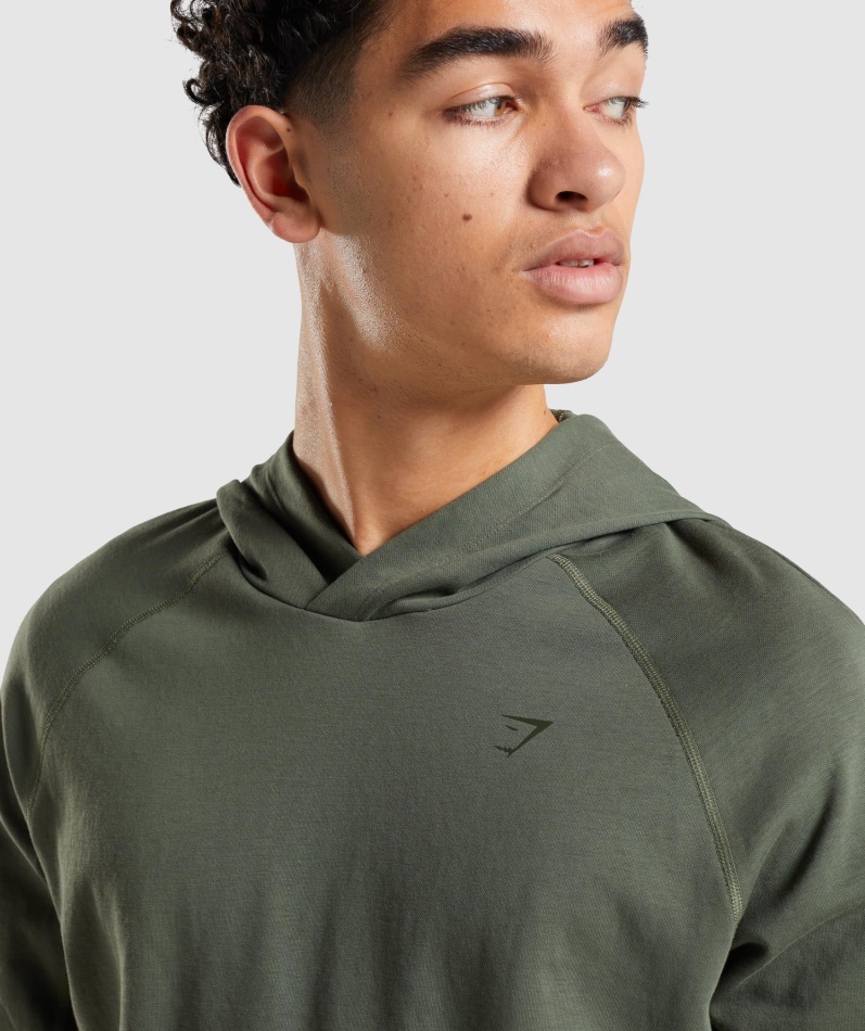 Gymshark Studio Hettegenser Kjerne Oliven