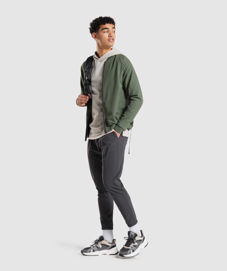 Gymshark Studiojakke Kjerne Oliven
