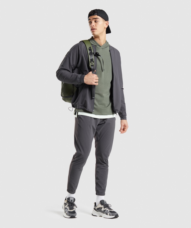 Gymshark Studiojakke Onyx Grå