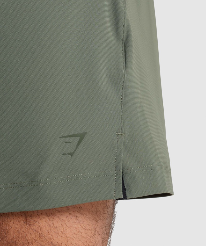 Gymshark Studio Shorts Core Oliven