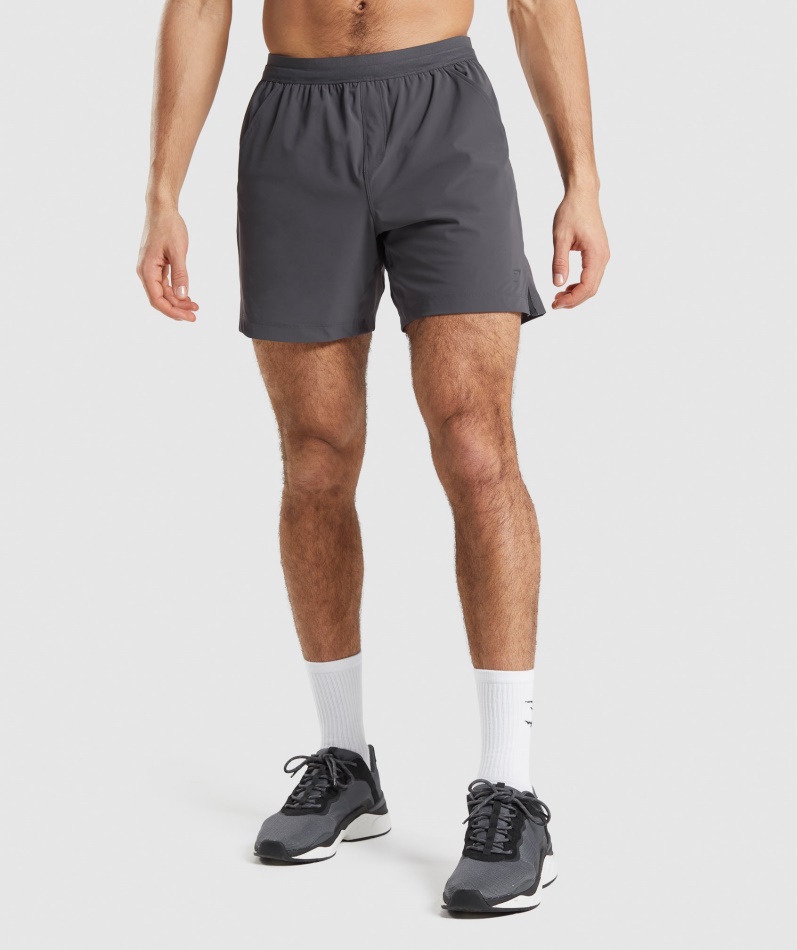 Gymshark Studioshorts Onyx Grå