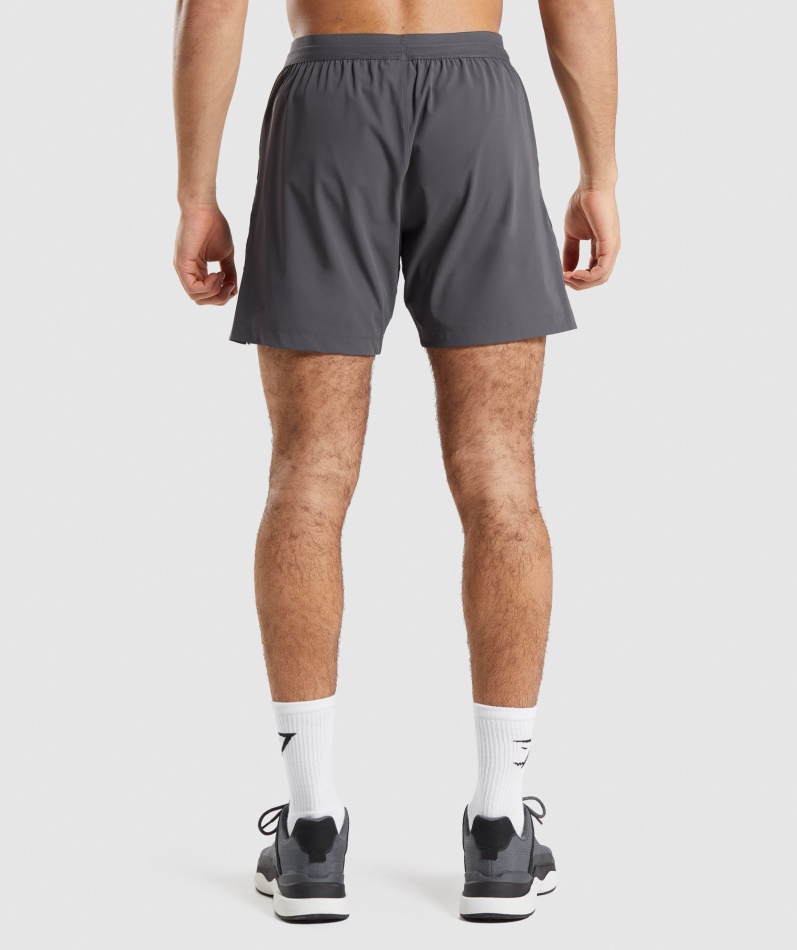 Gymshark Studioshorts Onyx Grå