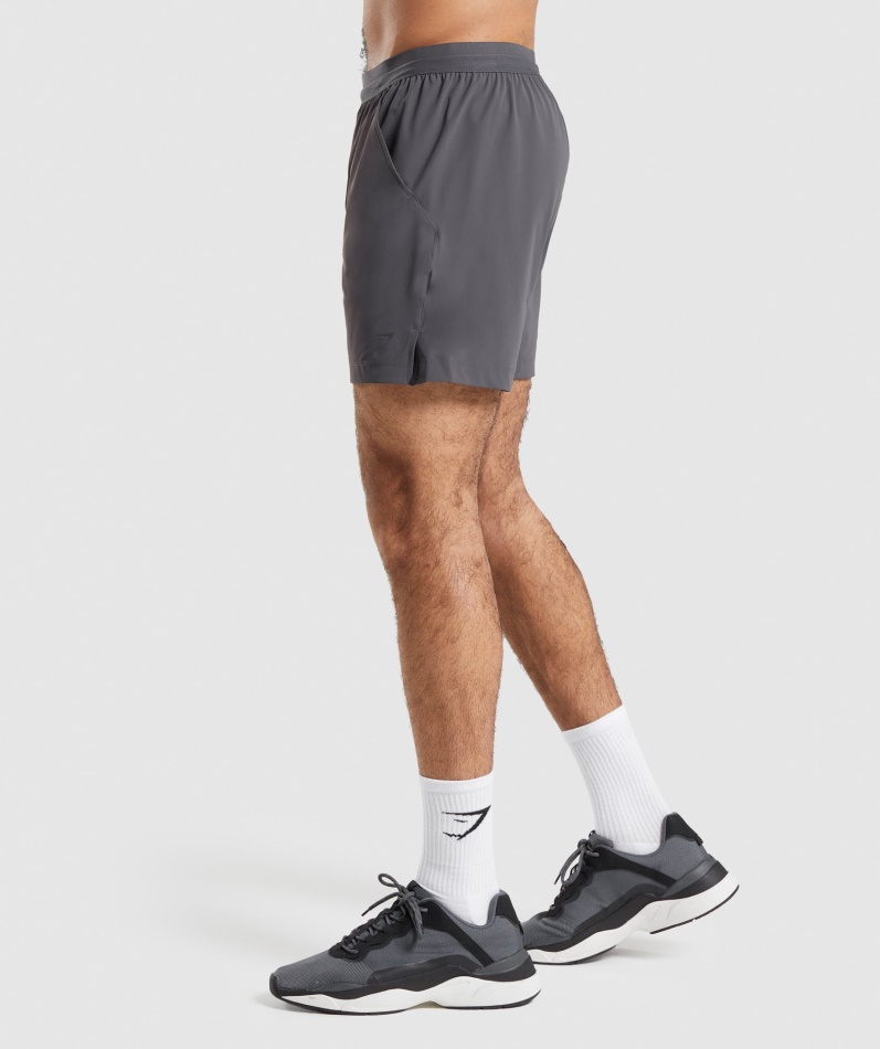 Gymshark Studioshorts Onyx Grå